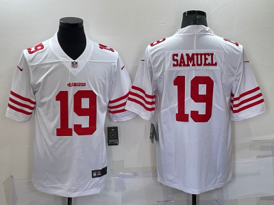 San Francisco 49ers #19 Deebo Samuel White 2022 New Vapor Limited Jersey