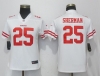 Women's San Francisco 49ers #25 Richard Sherman White Vapor Limited Jersey