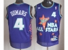 1995 NBA All-Star Game Eastern Conference #4 Joe Dumars Purple Hardwood Classic Jersey