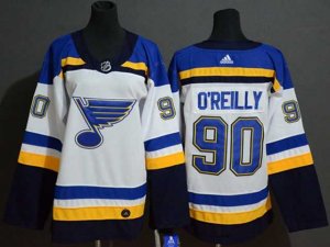 St. Louis Blues #90 Ryan O'Reilly White Jersey