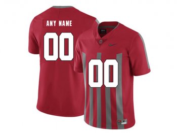 NCAA Ohio State Buckeyes Custom #00 Red Elite College Football Jersey