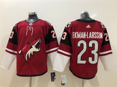 Arizona Coyotes #23 Oliver Ekman-larsson Home Red Jersey