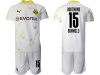 20/21 Borussia Dortmund #15 Mats Hummels 3rd White Short Sleeve Soccer Jersey