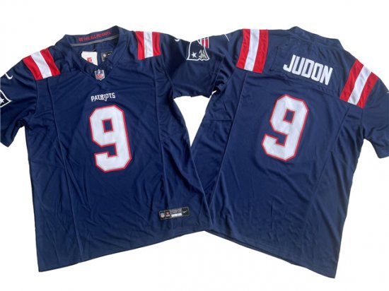 New England Patriots #9 Matthew Judon Navy Vapor F.U.S.E. Limited Jersey