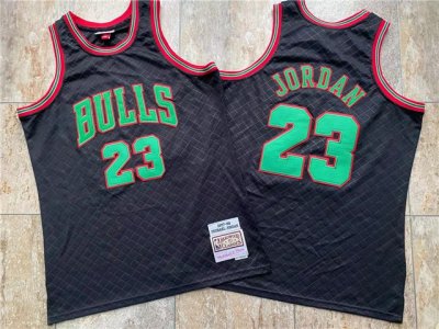 Chicago Bulls #23 Michael Jordan 1997-98 Neapolitan Hardwood Classics Jersey