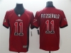 Arizona Cardinals #11 Larry Fitzgerald Red Drift Fashion Limited Jersey