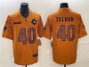 Arizona Cardinals #40 Pat Tillman 2023 Brown Salute To Service Limited Jersey