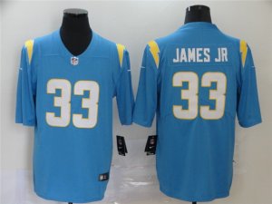 Los Angeles Chargers #33 Derwin James Jr. Powder Blue Vapor Limited Jersey