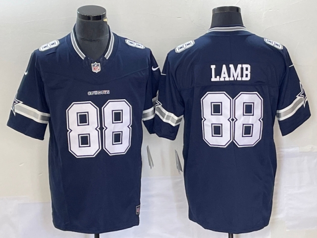 Dallas Cowboys #88 CeeDee Lamb Blue Vapor F.U.S.E. Limited Jersey - Click Image to Close