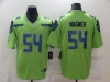 Seattle Seahawks #54 Bobby Wagner Green Vapor Limited Jersey