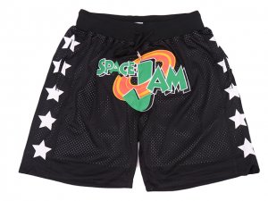 Space Jam Space Jam Black Basketball Shorts