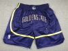 Golden State Warriors Golden State Navy Statement Edition Basketball Shorts