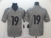Pittsburgh Steelers #19 JuJu Smith-Schuster Gray Gridiron Gray Vapor Limited Jersey