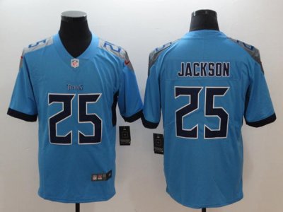 Tennessee Titans #25 Adoree Jackson Light Blue Vapor Limited Jersey