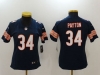 Women's Chicago Bears #34 Walter Payton Blue Vapor Limited Jersey