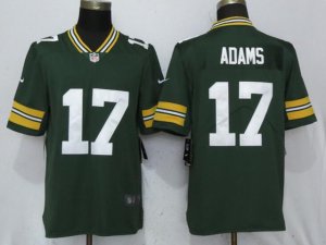 Green Bay Packers #17 Davante Adams Green Vapor Limited Jersey