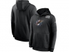 Miami Dolphins Black Crucial Catch Sideline Performance Pocket Pullover Hoodie