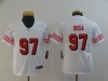 Youth San Francisco 49ers #97 Nick Bosa White Color Rush Limited Jersey