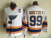 St. Louis Blues #99 Wayne Gretzky CCM Vintage White Jersey