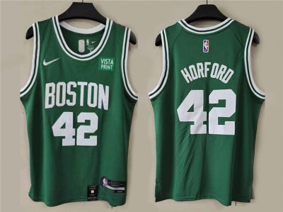 Boston Celtics #42 Al Horford Green Swingman Jersey