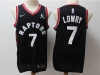 Toronto Raptors #7 Kyle Lowry Black Swingman Jersey