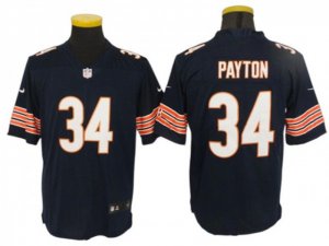 Chicago Bears #34 Walter Payton Blue Vapor Limited Jersey