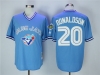 Toronto Blue Jays #20 Josh Donaldson 1992 Throwback Light Blue Jersey