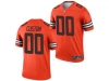 Cleveland Browns #00 Orange Inverted Limited Custom Jersey
