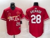 St. Louis Cardinals #28 Nolan Arenado Red 2024 City Connect Limited Jersey