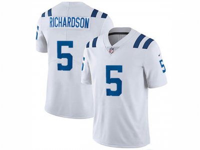 Indianapolis Colts #5 Anthony Richardson White Vapor Limited Jersey