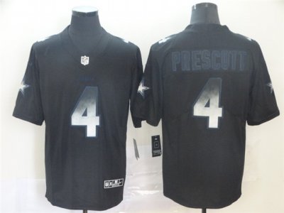 Dallas Cowboys #4 Dak Prescott Black Arch Smoke Limited Jersey