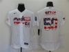 Los Angeles Dodgers #50 Mookie Betts White USA Flag Fashion 2020 Flex Base Jersey