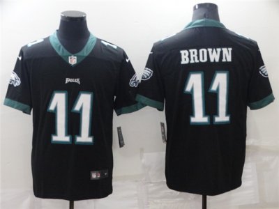 Philadelphia Eagles #11 A.J. Brown Black Vapor Limited Jersey