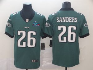Philadelphia Eagles #26 Miles Sanders Green Super Bowl LVII Limited Jersey