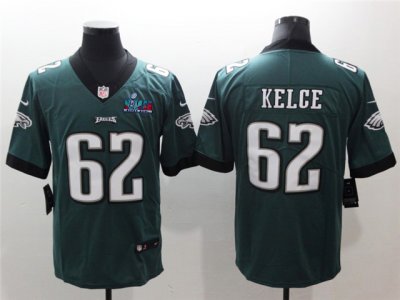Philadelphia Eagles #62 Jason Kelce Green Super Bowl LVII Limited Jersey