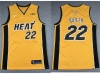 Miami Heat #22 Jimmy Butler 2020-21 Yellow Earned Edition Swingman Jersey