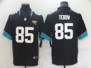 Jacksonville Jaguars #85 Tim Tebow Black Vapor Limited Jersey