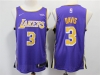 Los Angeles Lakers #3 Anthony Davis Purple Swingman Jersey