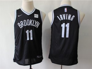 Youth Brooklyn Nets #11 Kyrie Irving Black Swingman Jersey