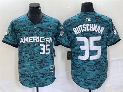 American League Baltimore Orioles #35 Adley Rutschman Teal 2023 MLB All-Star Game Jersey