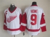 Detroit Red Wings #9 Gordie Howe 2002 CCM Vintage White Jersey