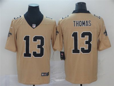 New Orleans Saints #13 Michael Thomas Gold Inverted Limited Jersey