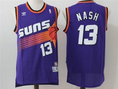 Phoenix Suns #13 Steve Nash Purple Hardwood Classic Jersey