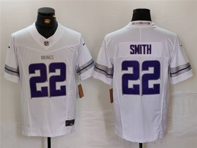 Minnesota Vikings #22 Harrison Smith Alternate White Vapor F.U.S.E. Limited Jersey