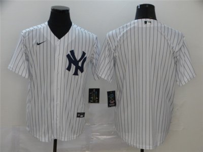 New York Yankees Blank White Cool Base Team Jersey