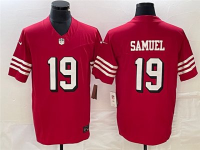 San Francisco 49ers #19 Deebo Samuel Alternate Red Vapor F.U.S.E. Limited Jersey