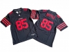 San Francisco 49ers #85 George Kittle Black Vapor F.U.S.E. Limited Jersey