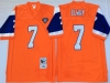 Denver Broncos #7 John Elway 1994 Throwback Orange Jersey