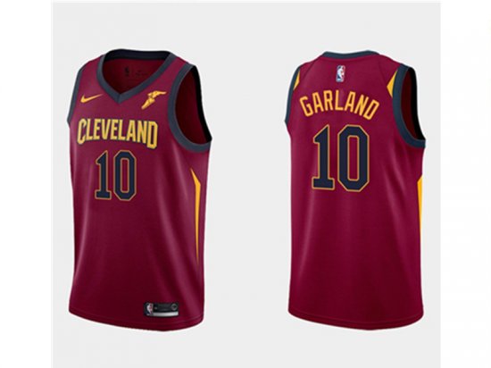 Cleveland Cavaliers #10 Darius Garland Burgundy Swingman Jersey