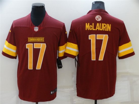 Washington Commanders #17 Terry McLaurin Burgundy Vapor Limited Jersey